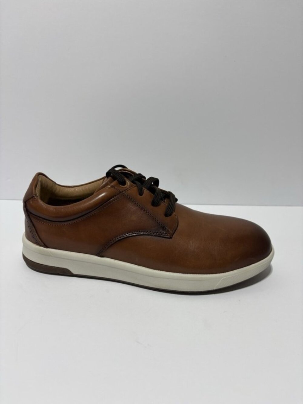 Florsheim Men’s Crossover Work Steel Toe Sneakers Brown, Size 7 D